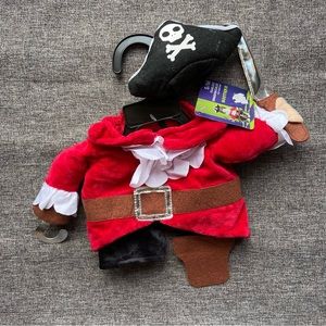 Cat Pirate Costume Halloween Outfit Small/Medium